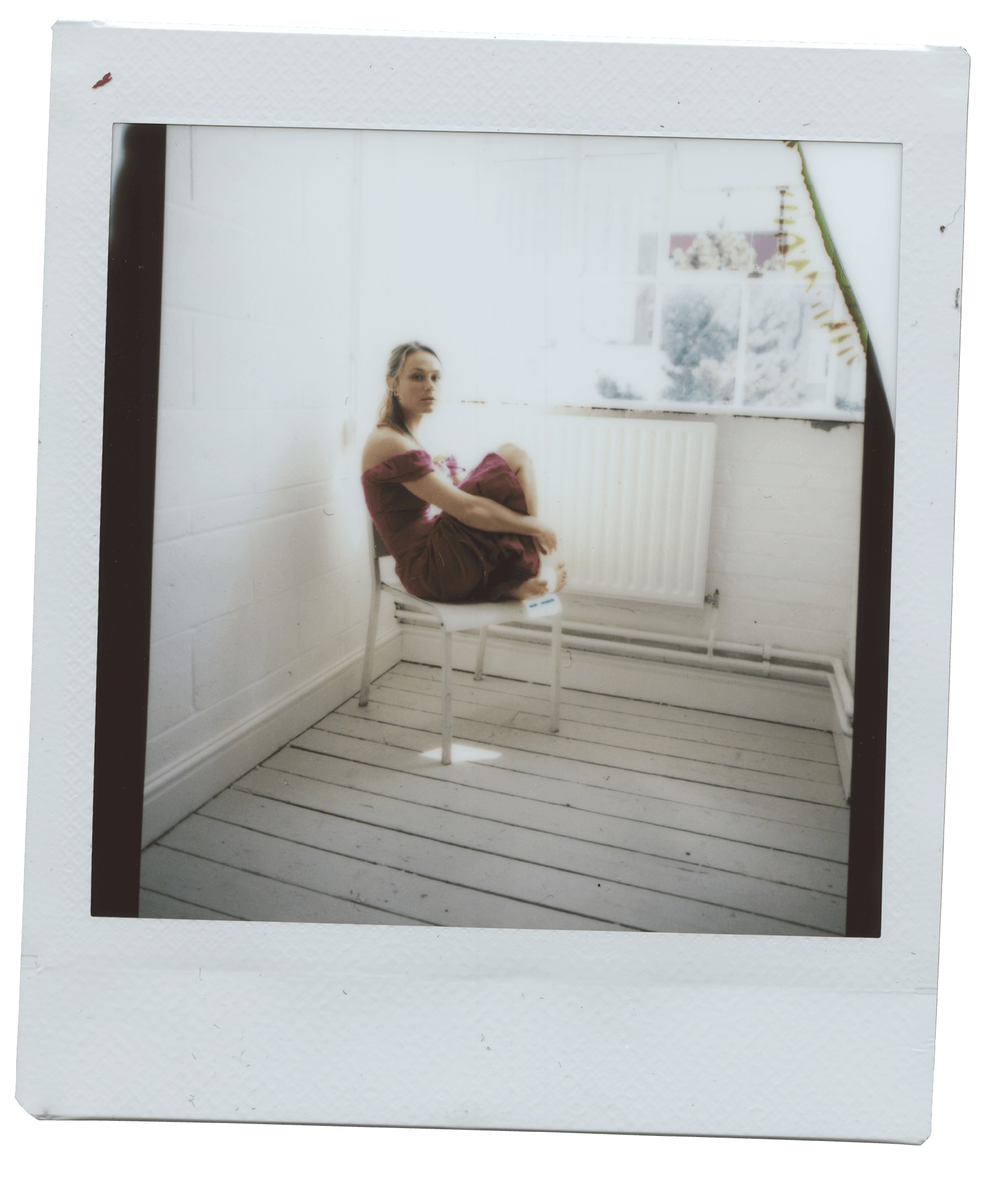 Emily in the Corner Based Upon Her Sad Dream, Instax 2021